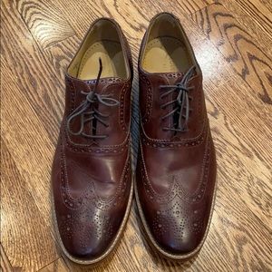 Cole Haan Men’s Brown Leather Wingtips - Sz. 10.5